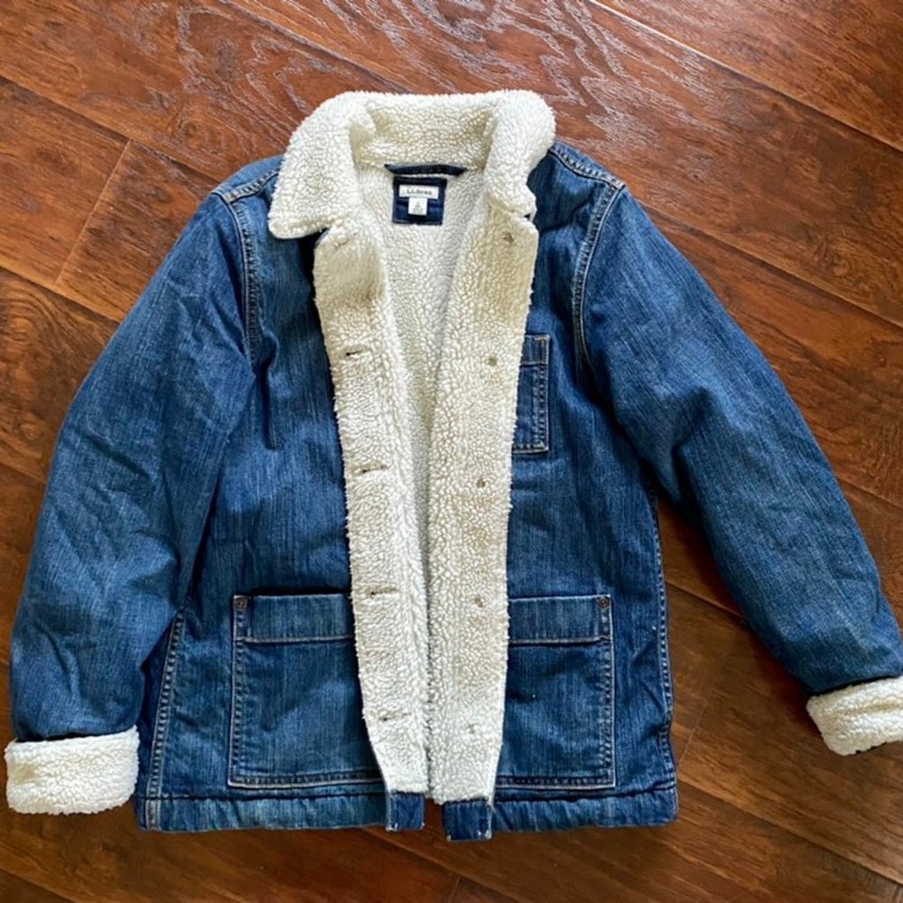 Lined Denim Jacket - Picture 1 of 1